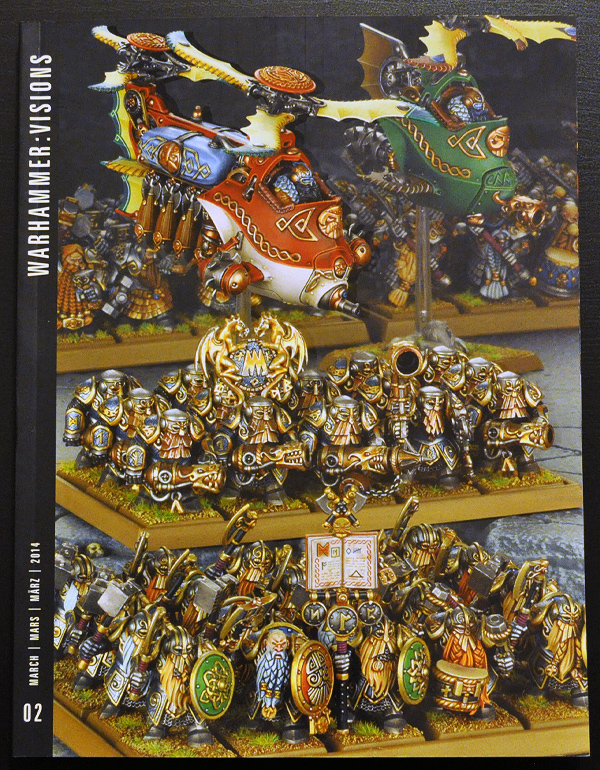 Warhammer Visions March 2014 Cover