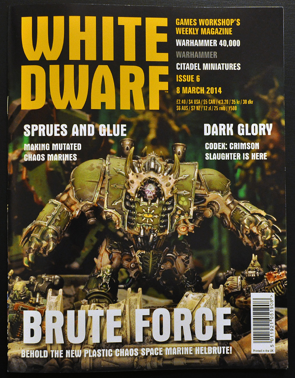 White Dwarf March 2014 Week 2 Cover